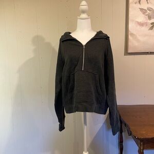 Danskin Women's Charcoal Hooded Sweater